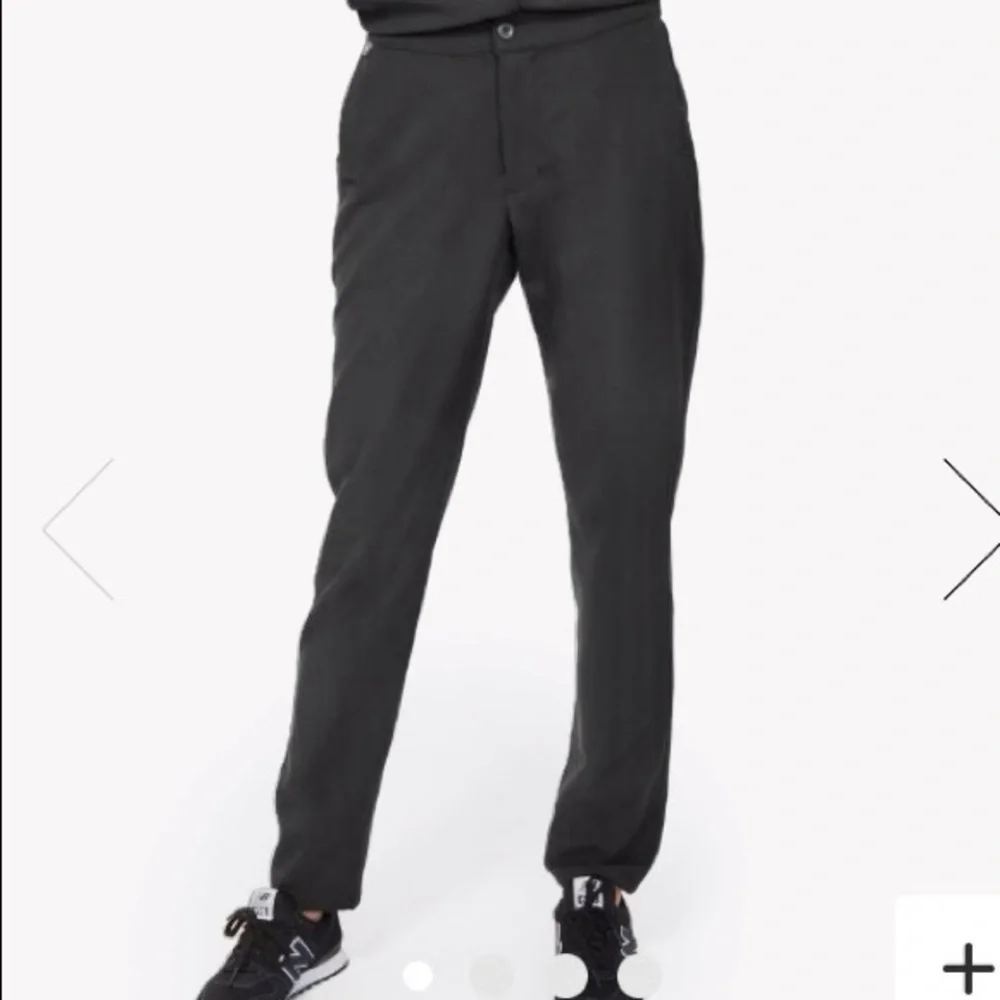Figs Tokha Black Trouser Scrub Pants